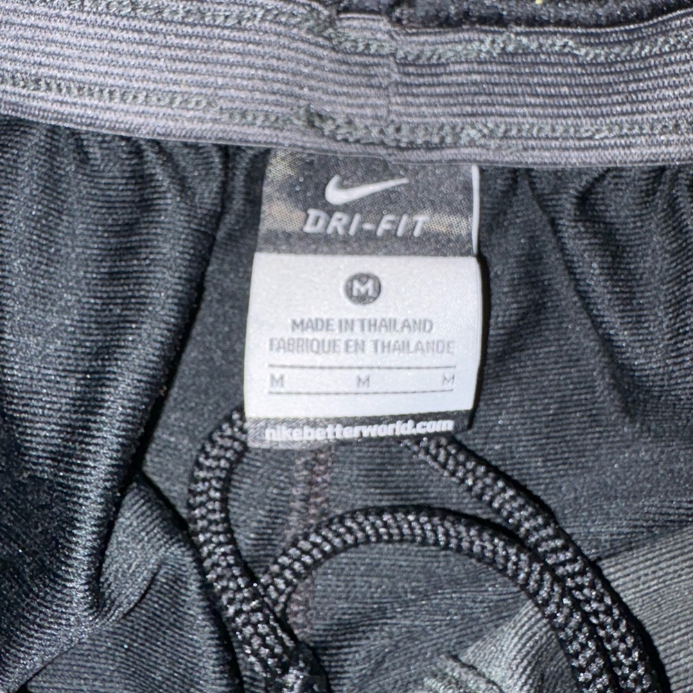 Nike Men's Athletic Shorts in Gray and Black - Picture 2 of 2